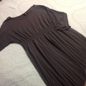 Mossimo gray/tan dress